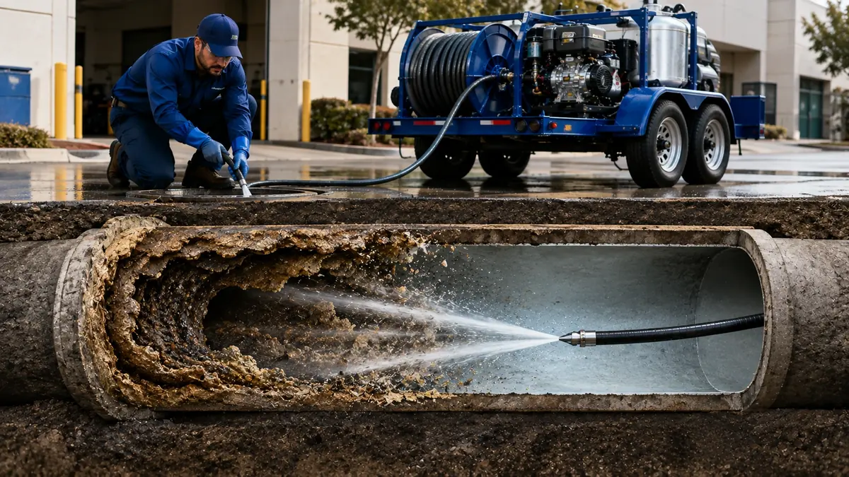Sewer Pipe Descaling in Lomita